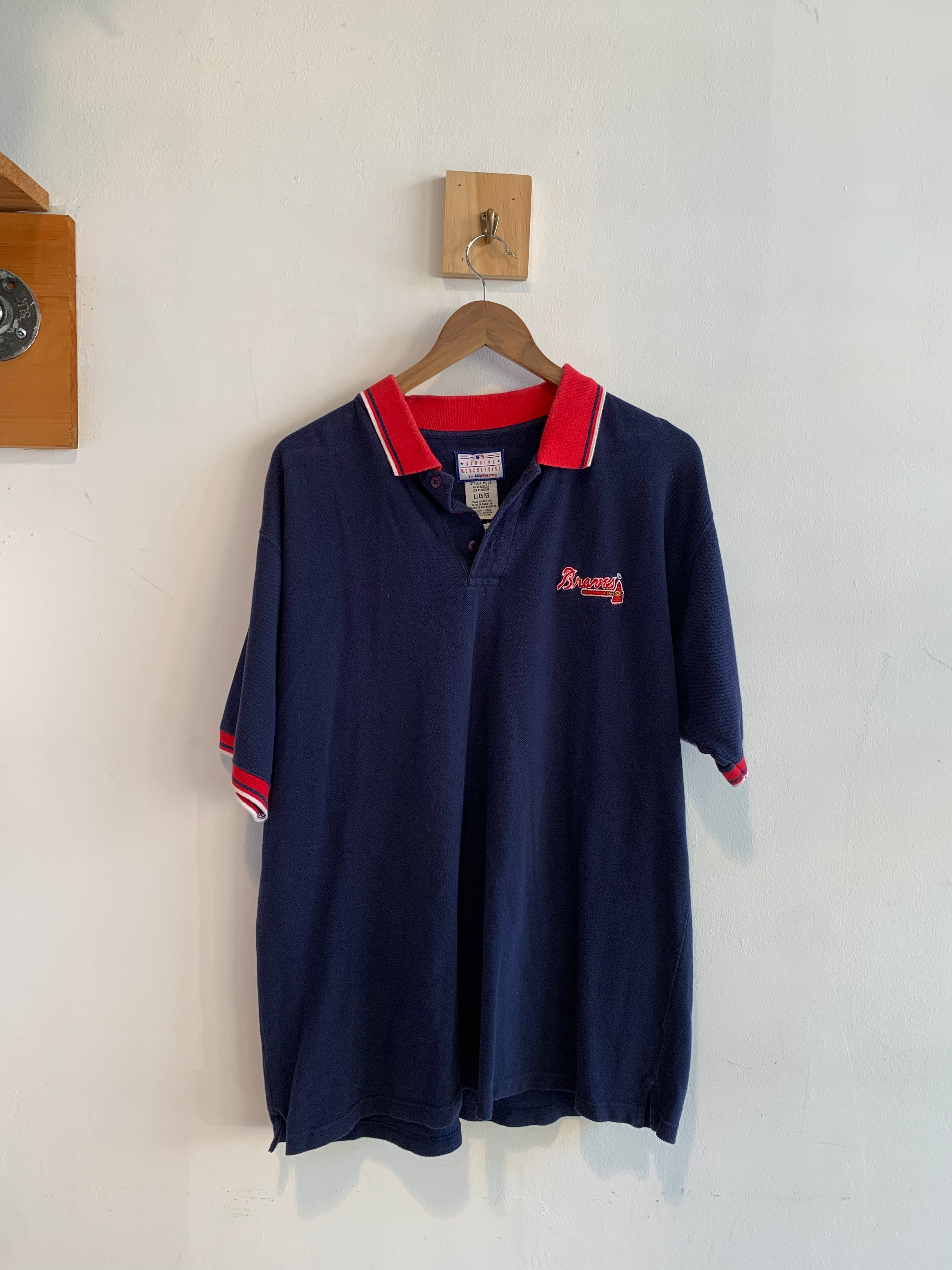 Vintage Atlanta Braves Polo Shirt