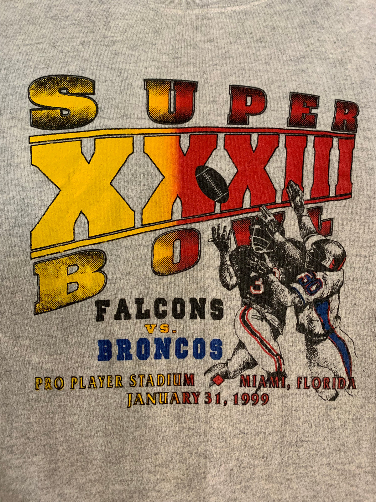 Vintage Falcons Crewneck 1999 SuperBowl
