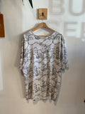 Vintage 2000’s Averix AOP Skull Tee
