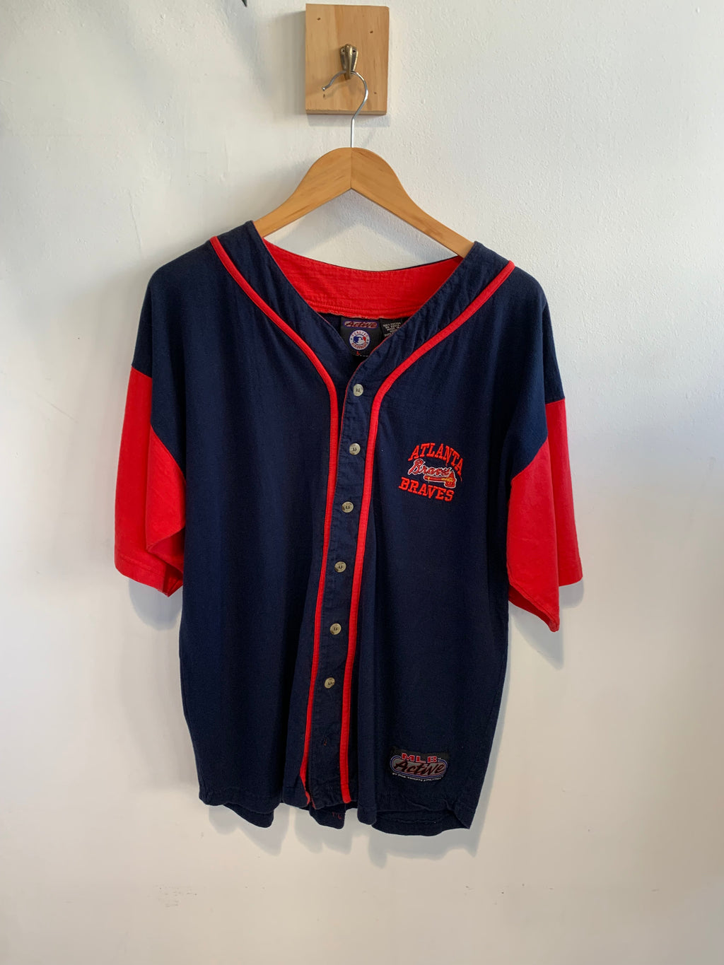 Vintage Braves Cotton Shirt Jersey