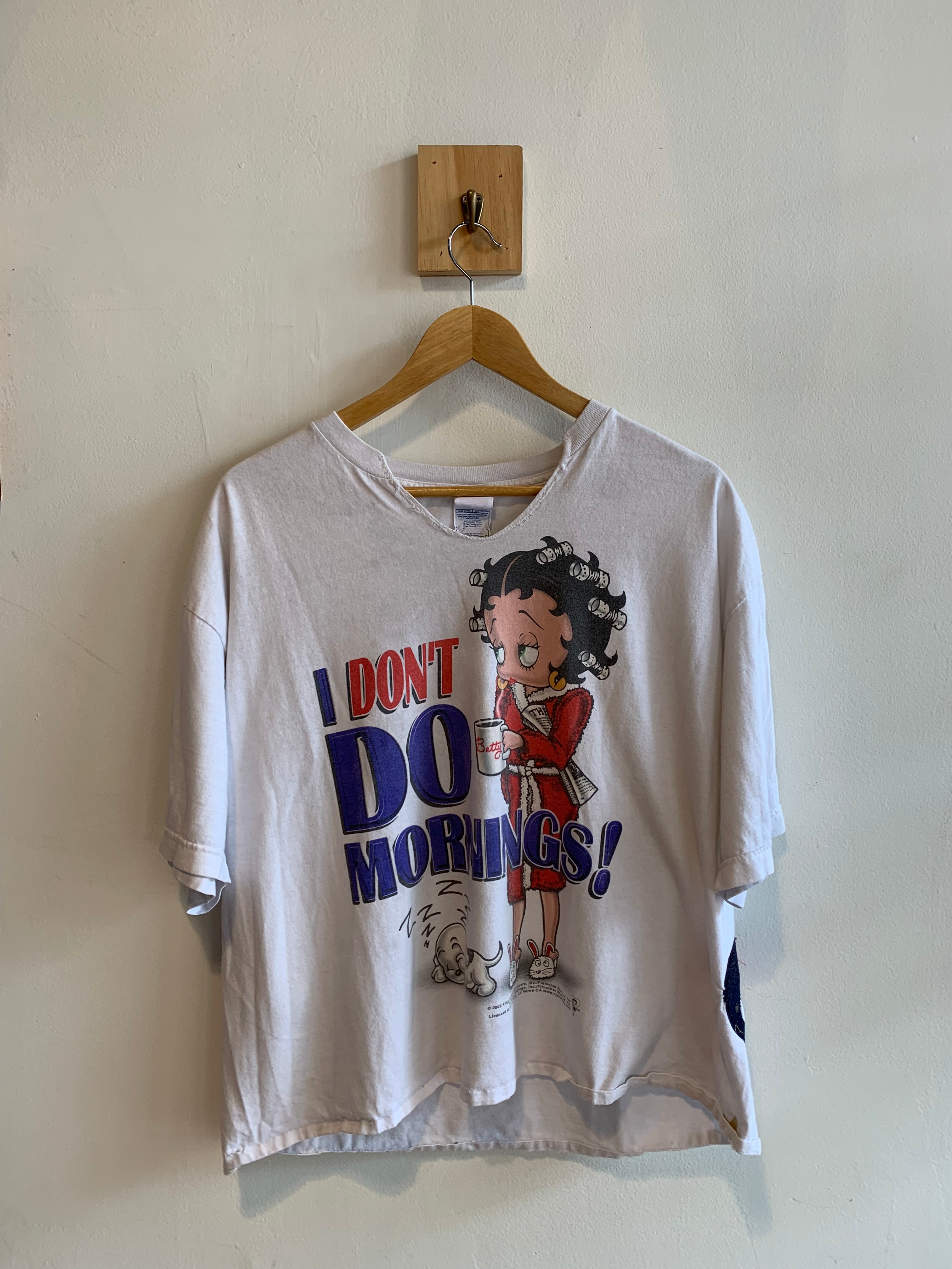 Betty Boop I Don’t Do Mornings Tee