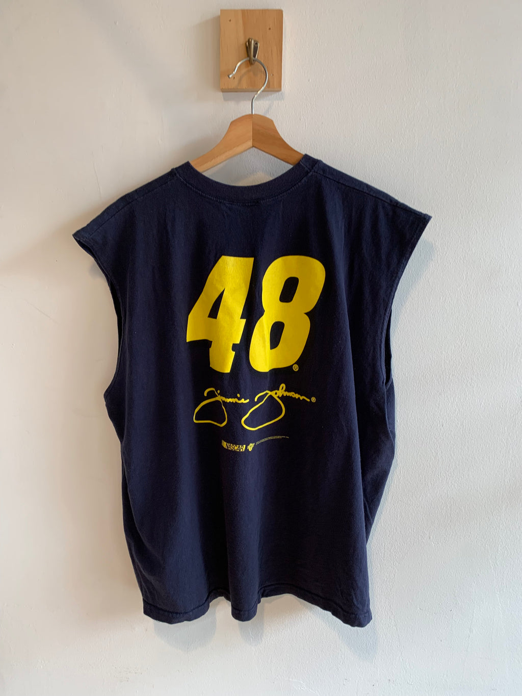 Vintage Jimmy Johnson NASCAR Cut Off
