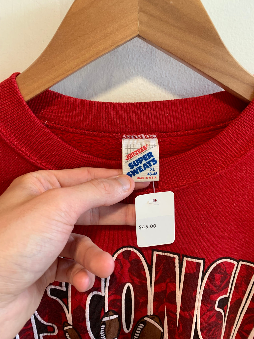 Vintage Wisconsin Rose Bowl Sweatshirt