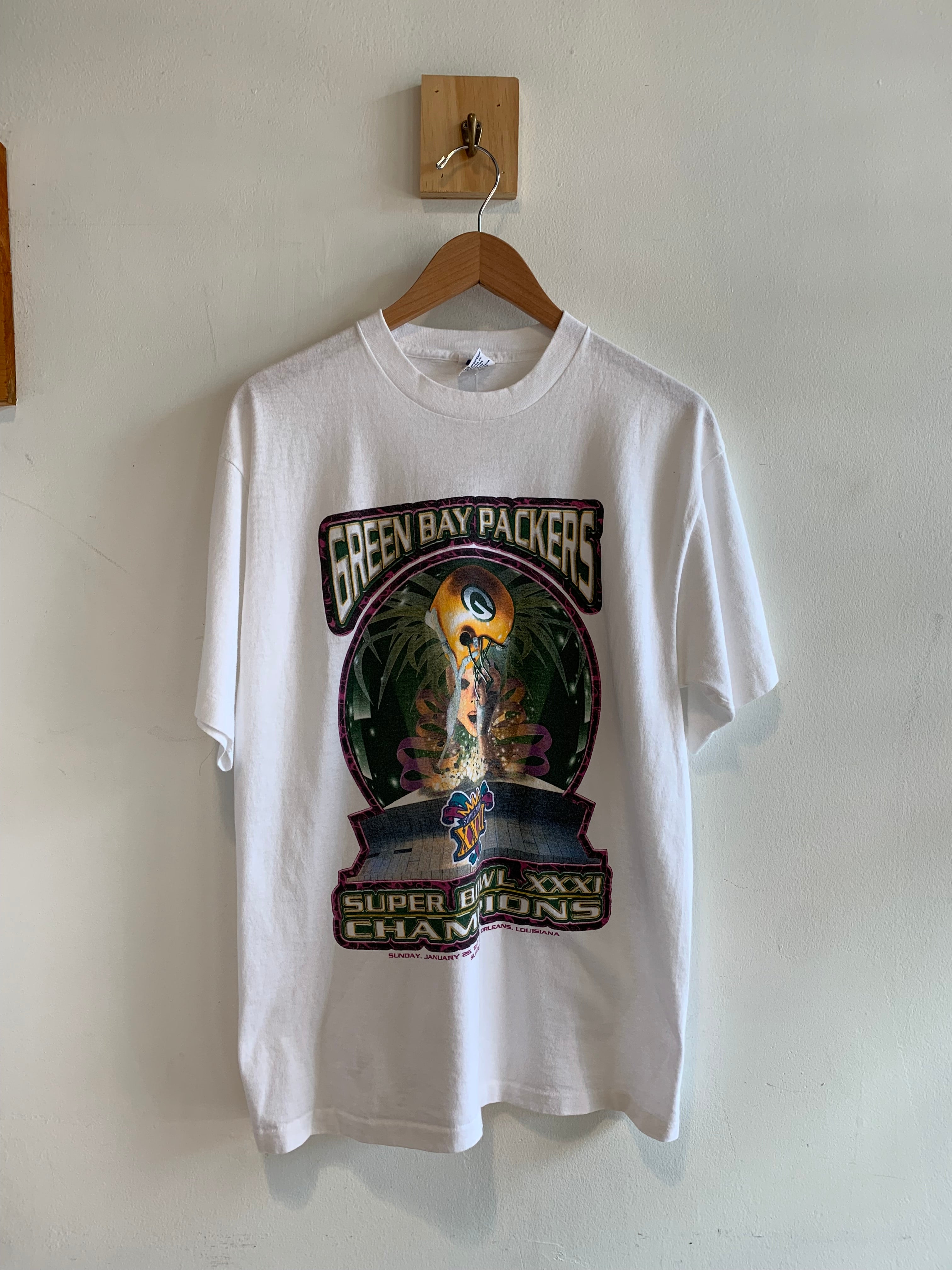 Vintage Starter Green Bay Packers Champions Tee