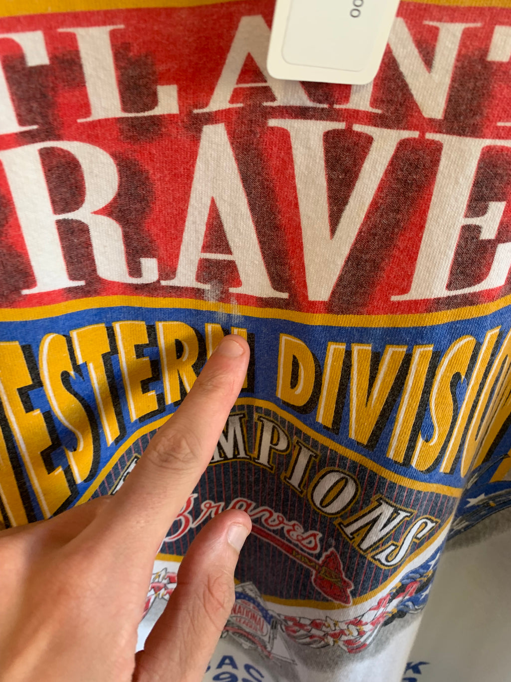 Vintage ‘93 Braves Champion Tee