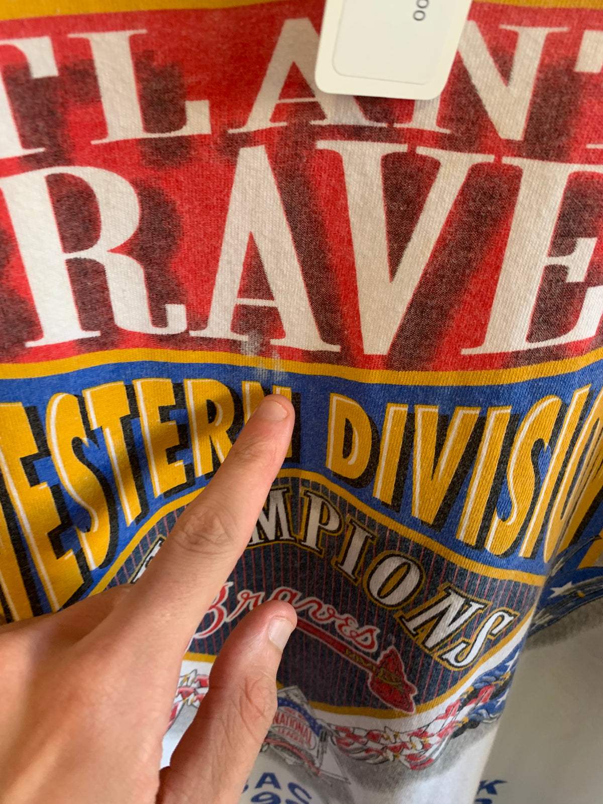 Vintage ‘93 Braves Champion Tee