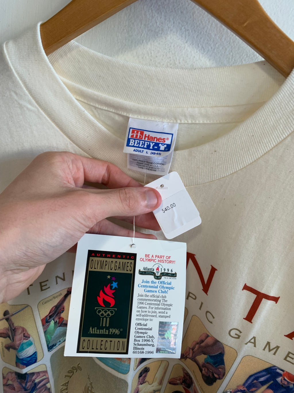 Vintage Atlanta ‘96 Olympics Tee