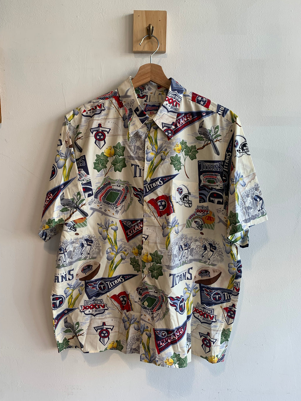 Vintage Tennessee Titans Button-Down Shirt