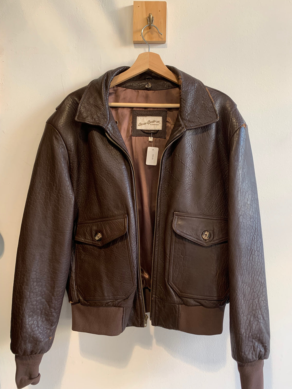 80’s Beau-Geste Leather Bomber