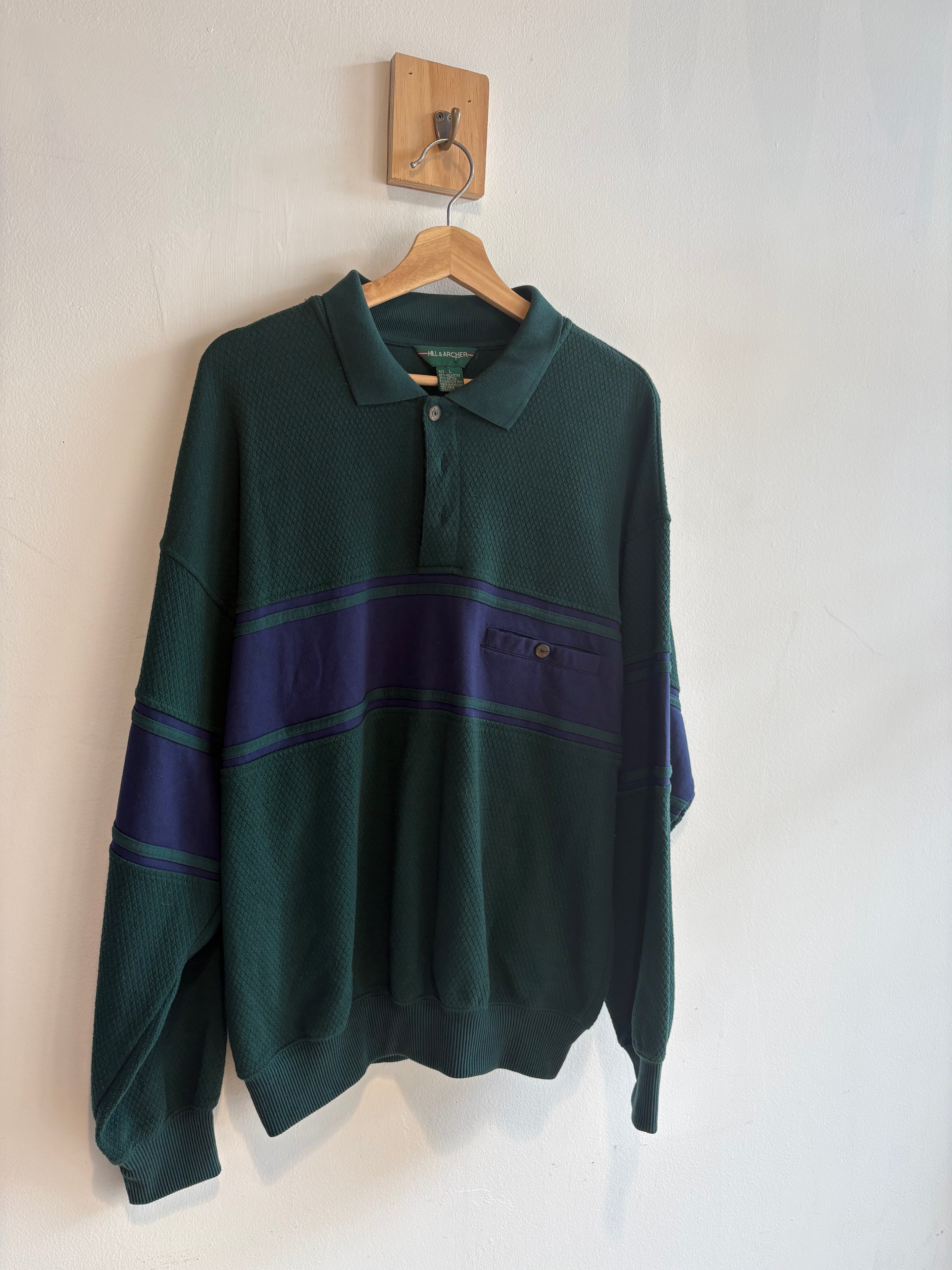 Hill&Archer polo long sleeve
