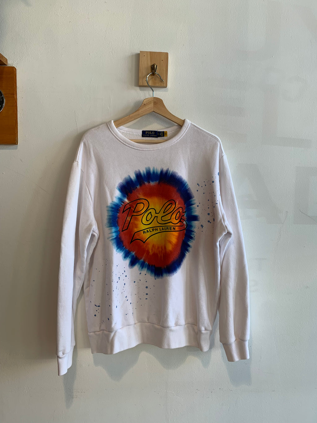 Polo Ralph Lauren Tie-Dye Crewneck Sweatshirt