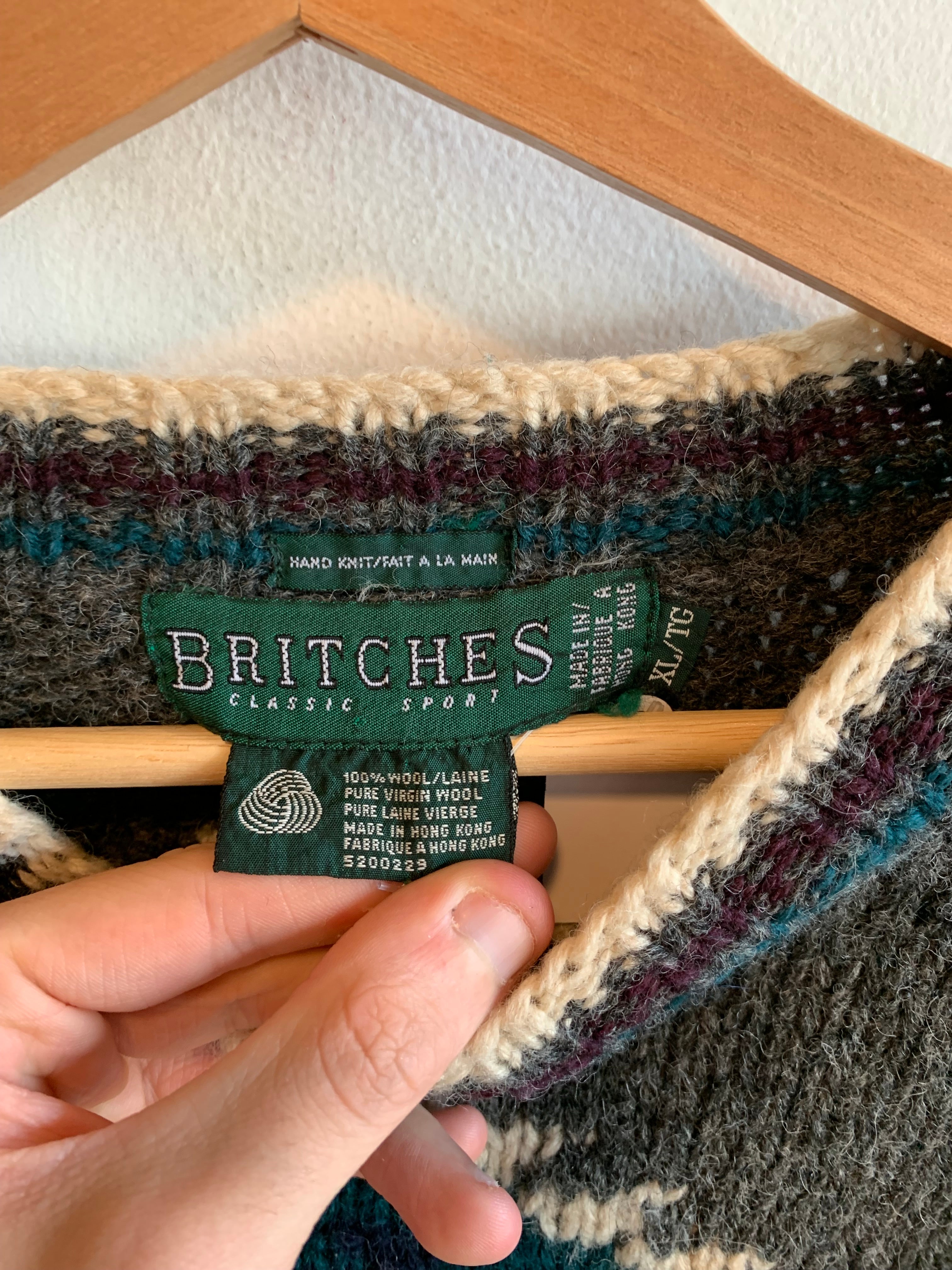 Vintage Britches Wool Knit Sweater