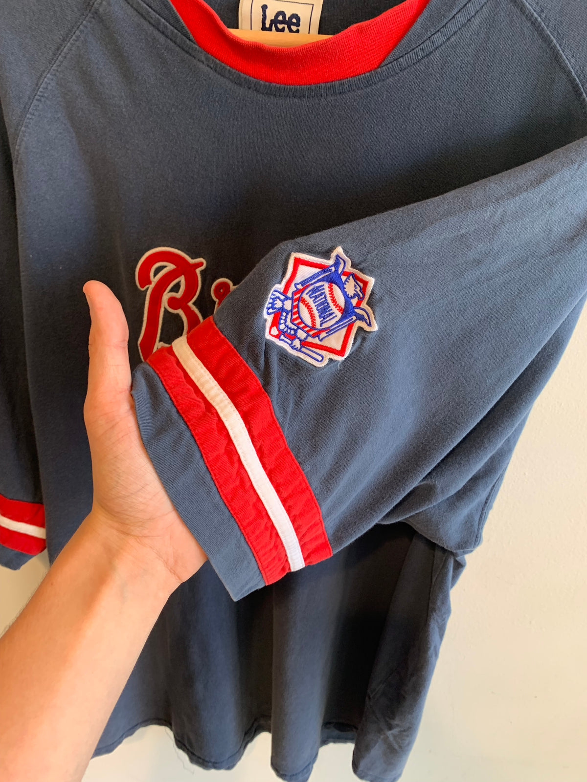 Vintage Braves Double Sleeve Shirt