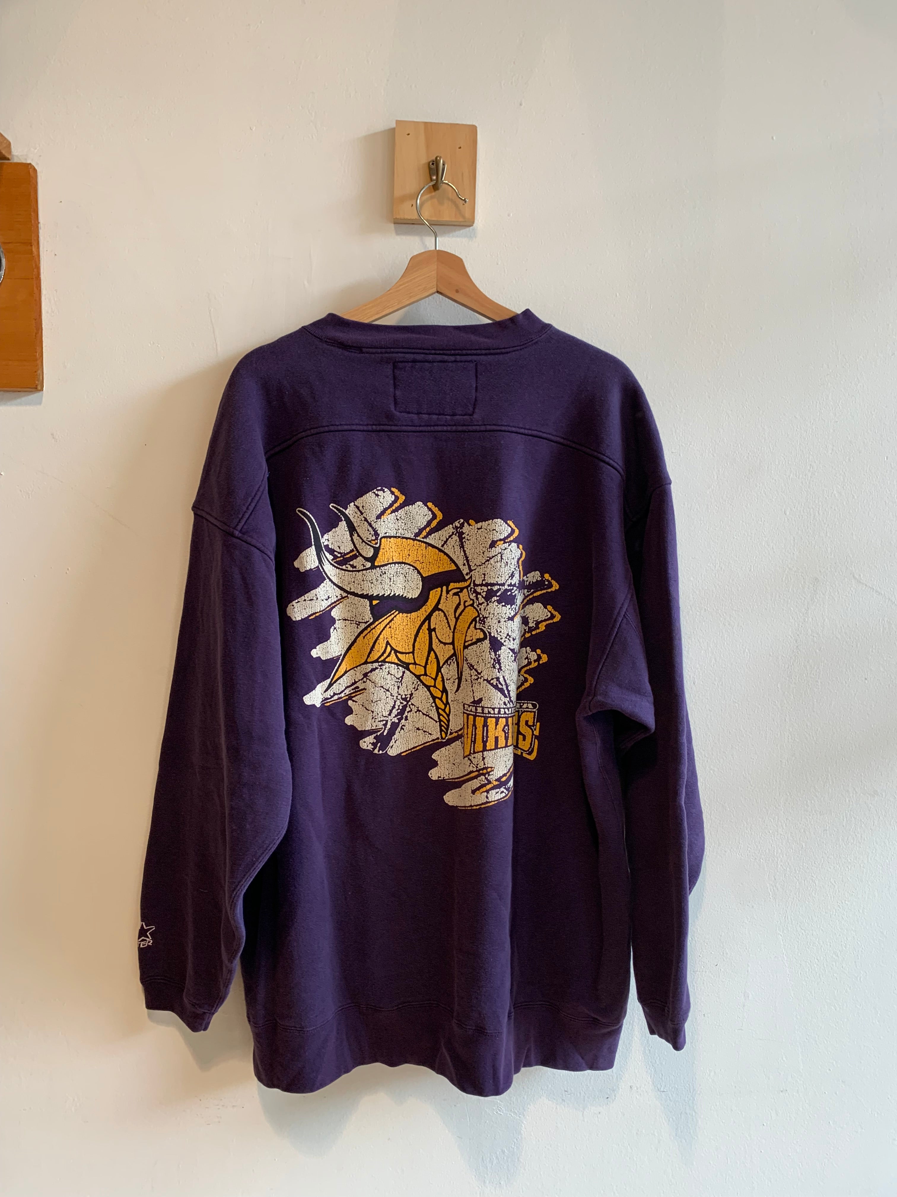 Vintage Starter Minnesota Vikings Crewneck Sweatshirt