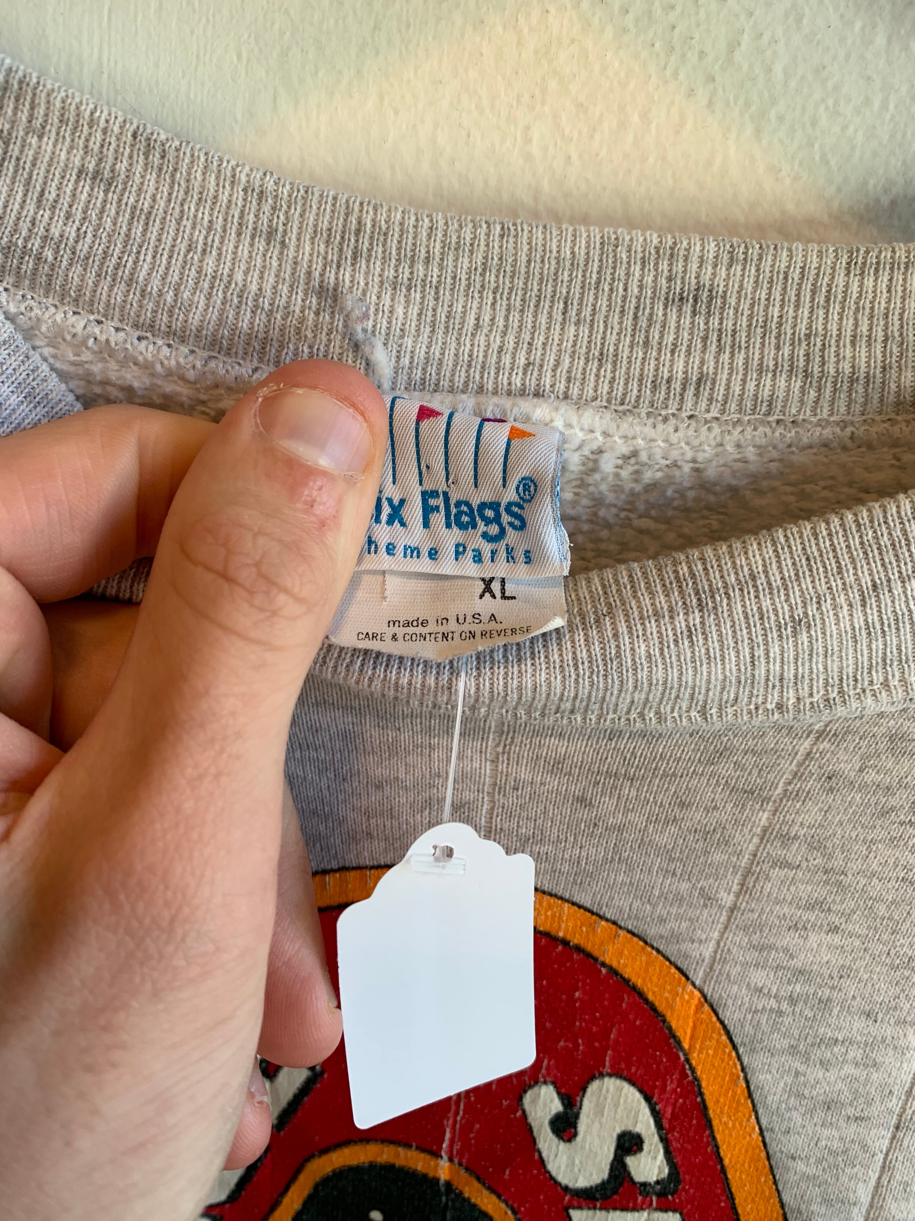Vintage Six Flags Space Shuttle Sweatshirt