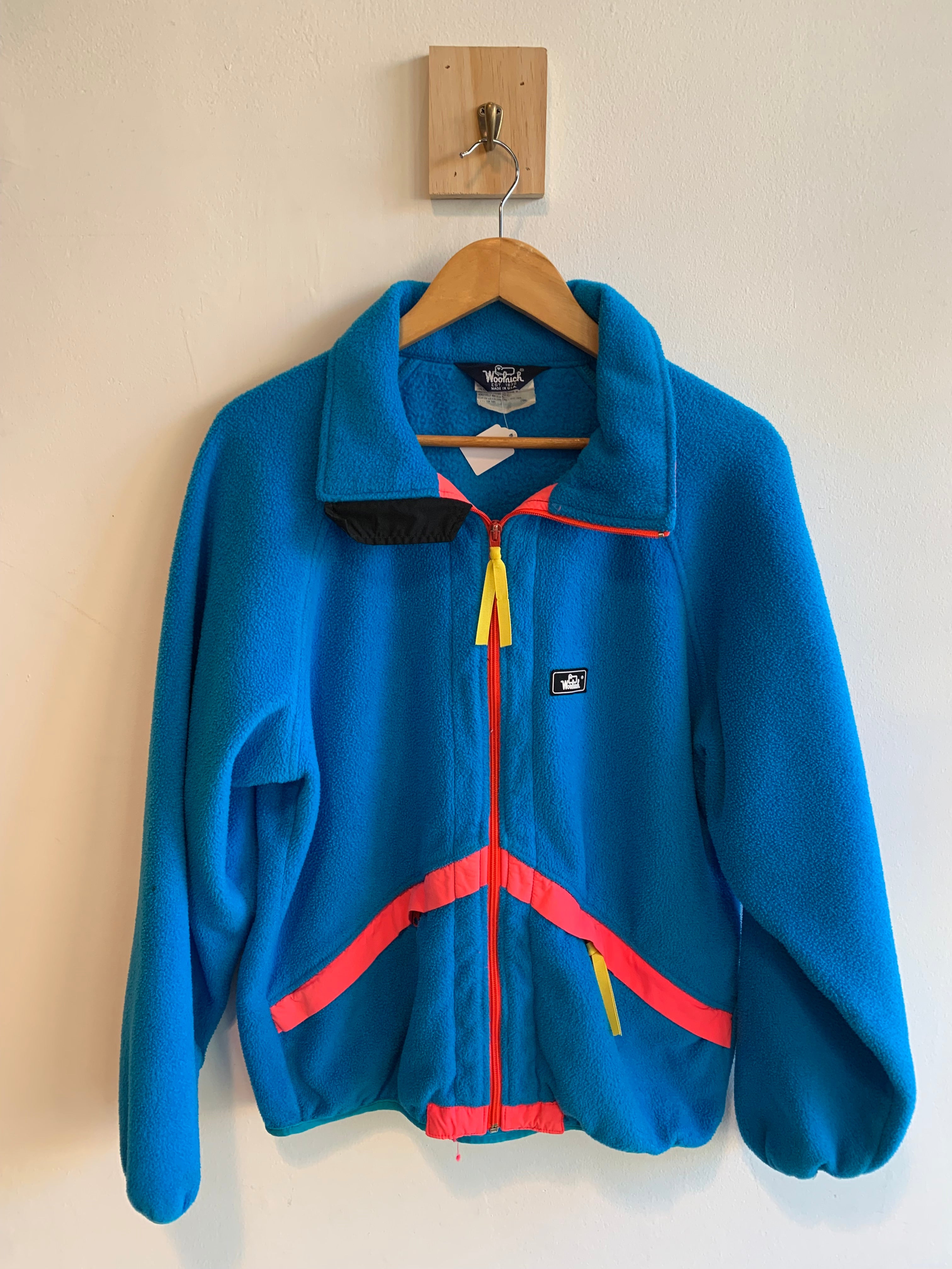 Vintage Woolrich Zip Up Fleece Jacket