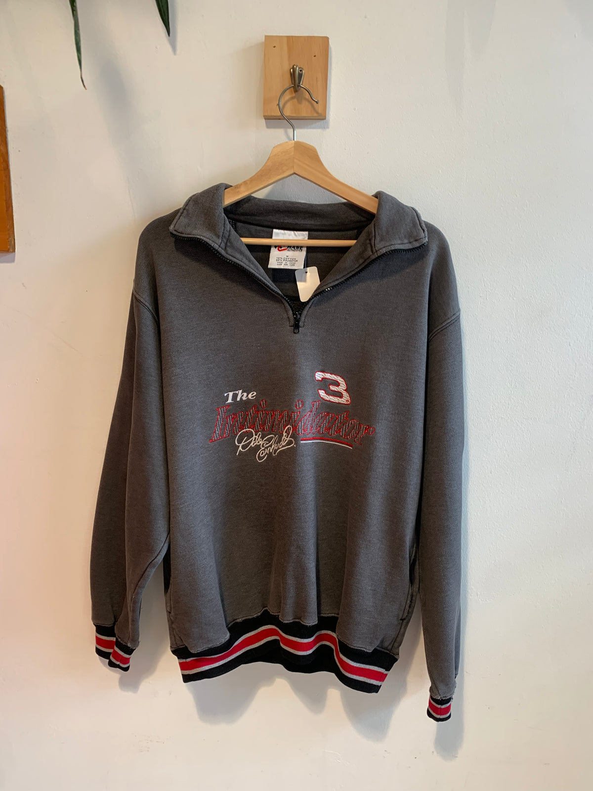 Vintage NASCAR Dale Earnhardt 1/4 Zip Sweatshirt