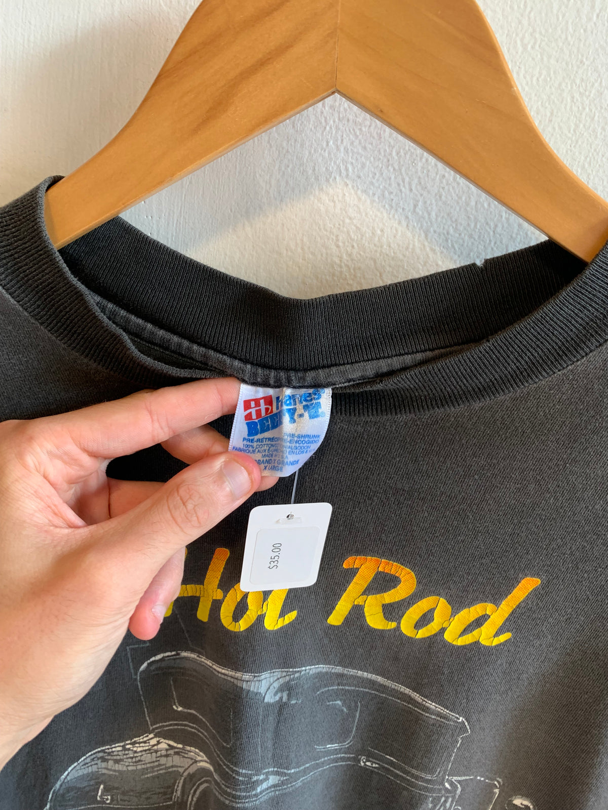 Vintage Smoked Hot Rod Tee
