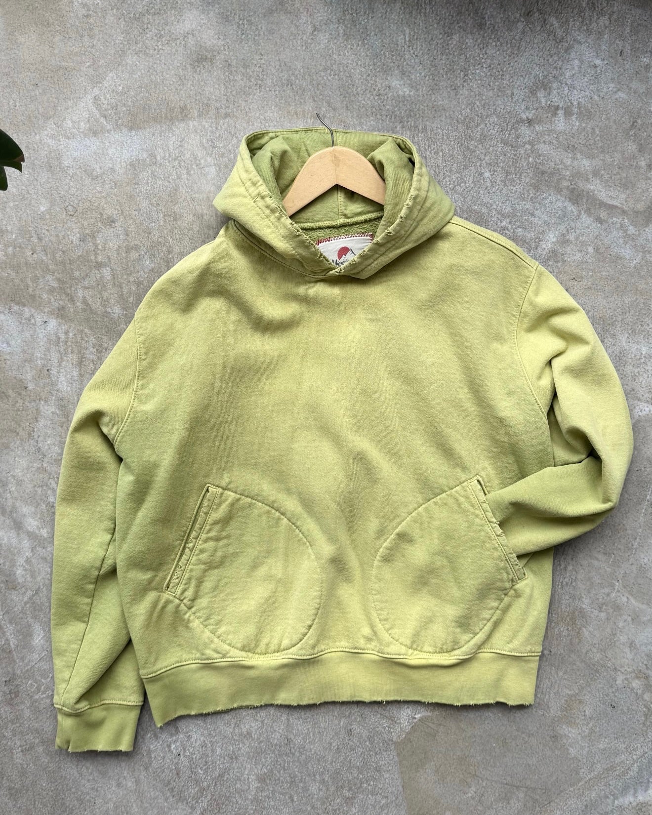 Mooji Mooji Hoodie Lime Green
