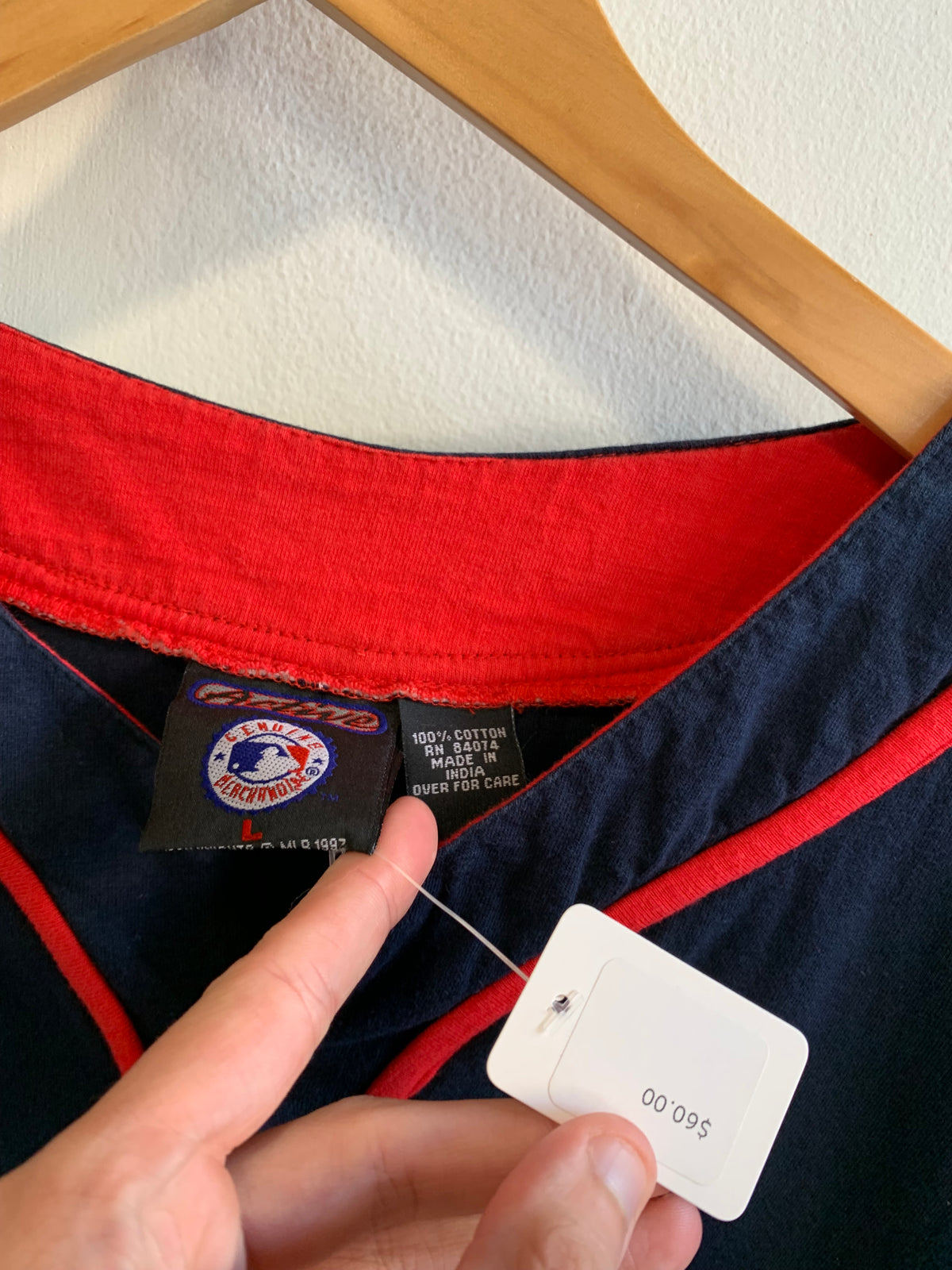 Vintage Braves Cotton Shirt Jersey