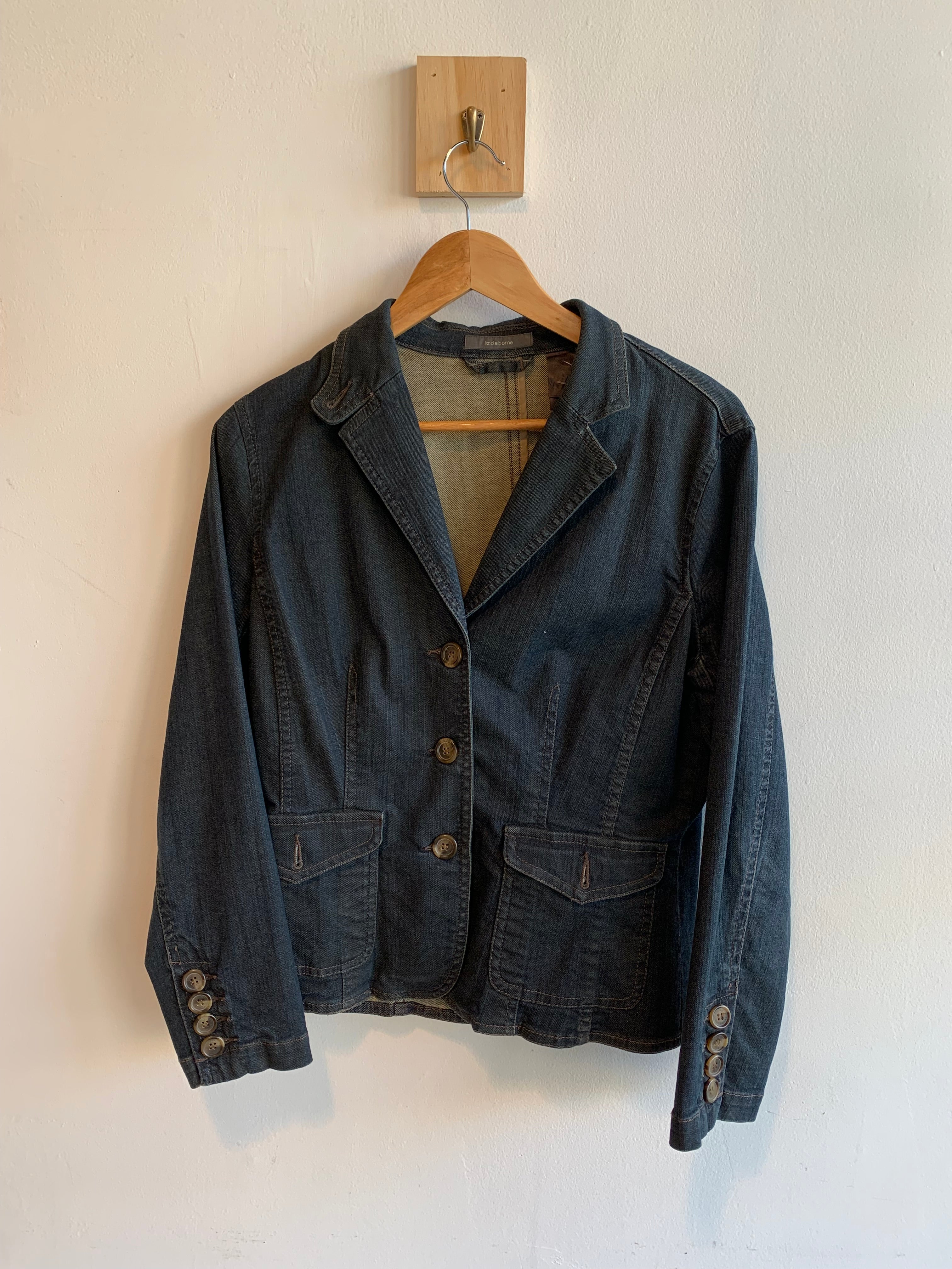 Vintage Liz Claiborne Denim Blazer