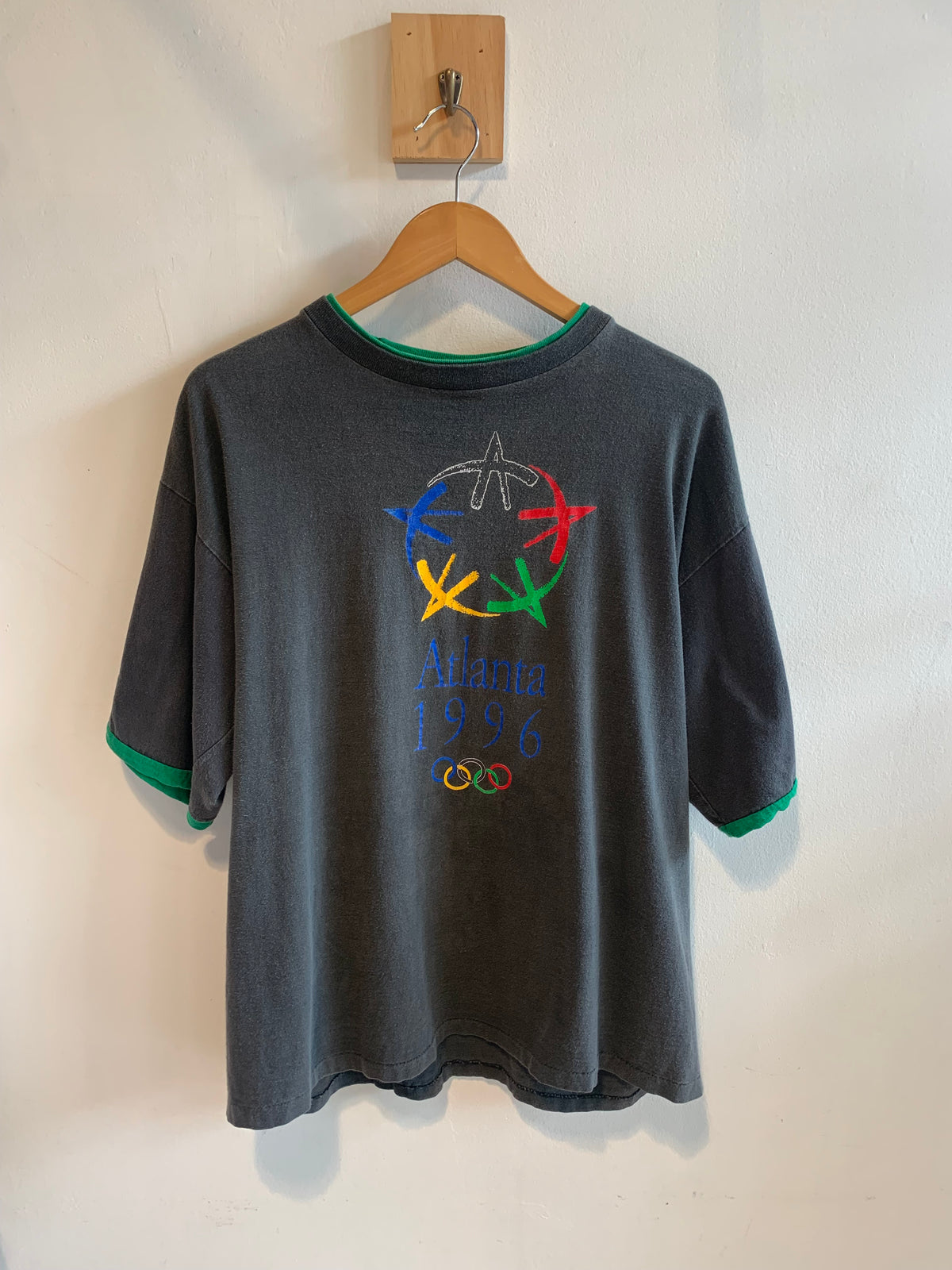 Vinatge ‘96 Olympics Smoked Tee