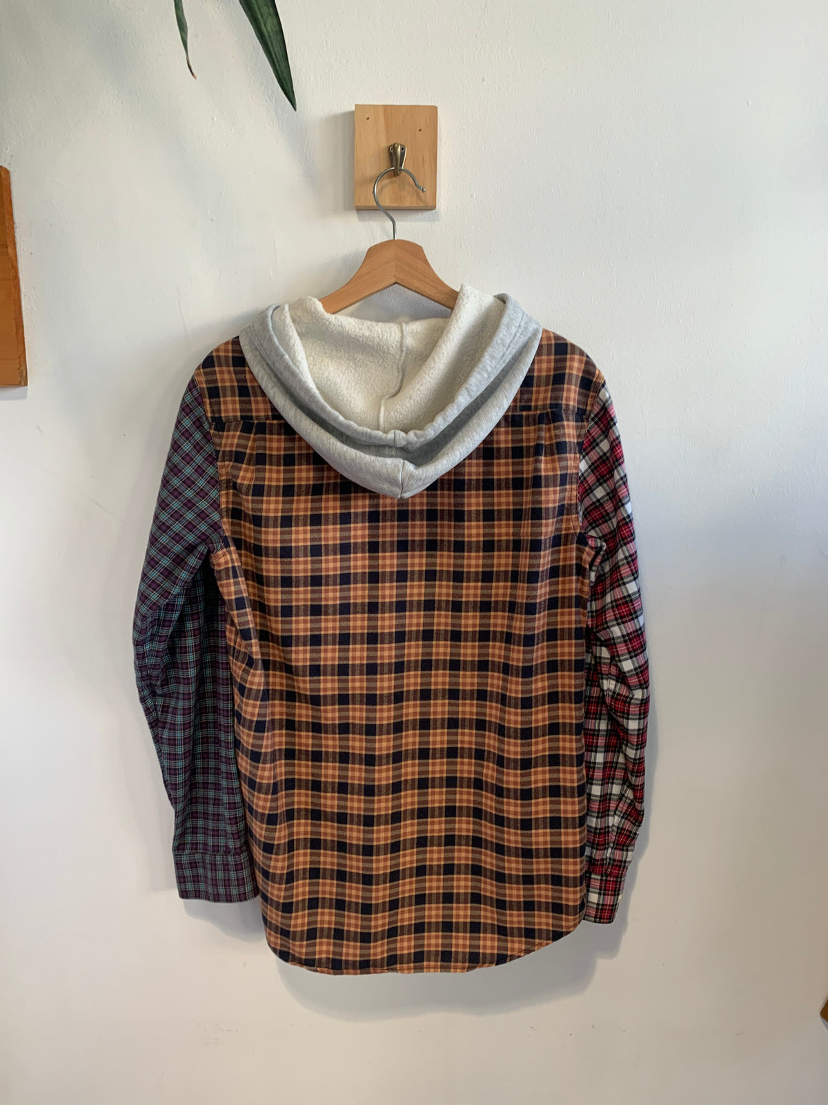 Supreme Flannel Hoodie Shirt
