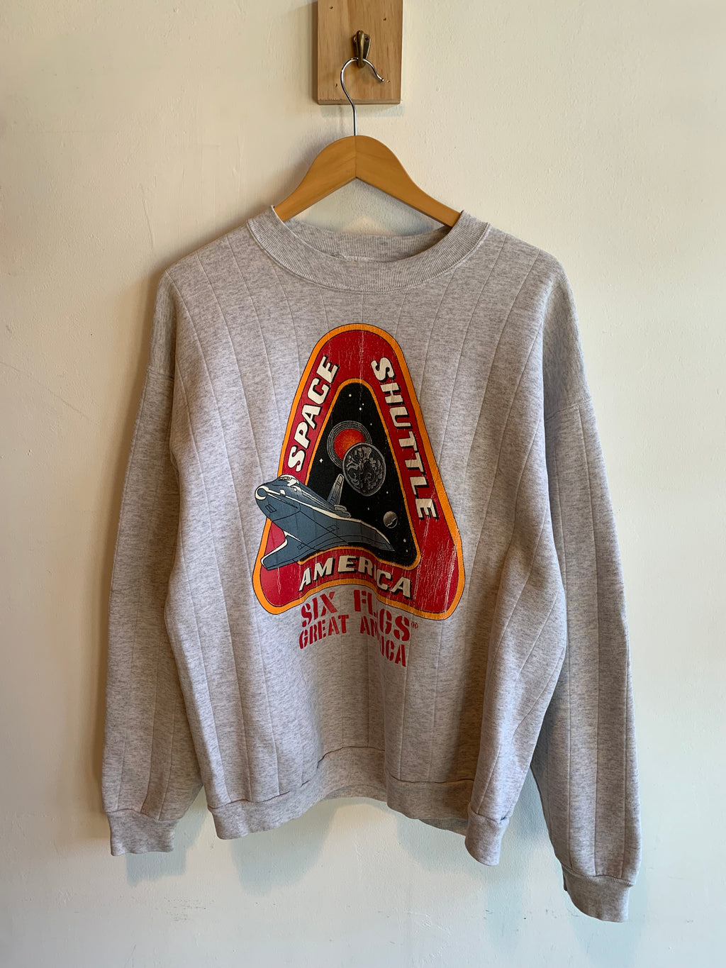 Vintage Six Flags Space Shuttle Sweatshirt