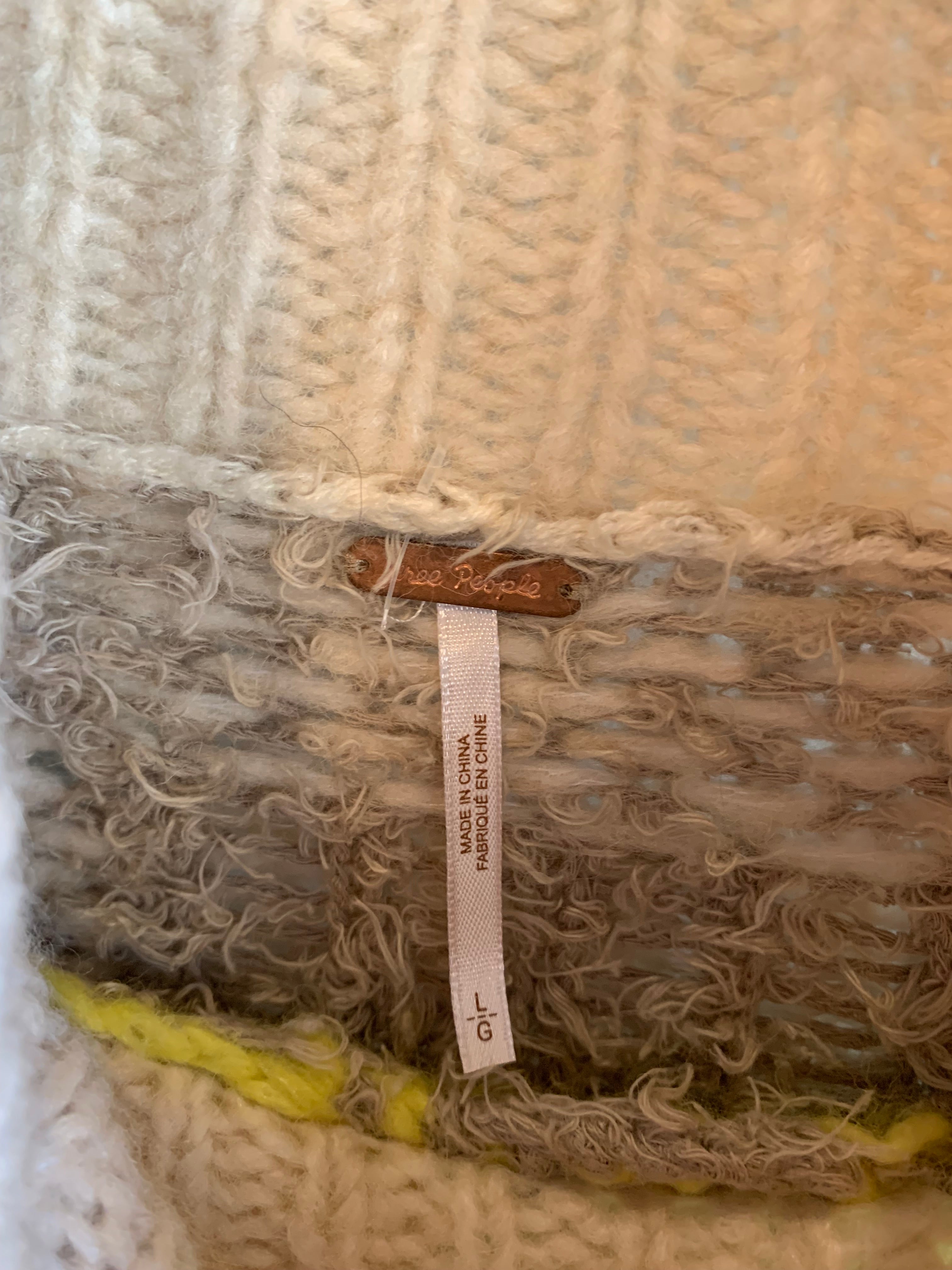 Free People Knit Sweater