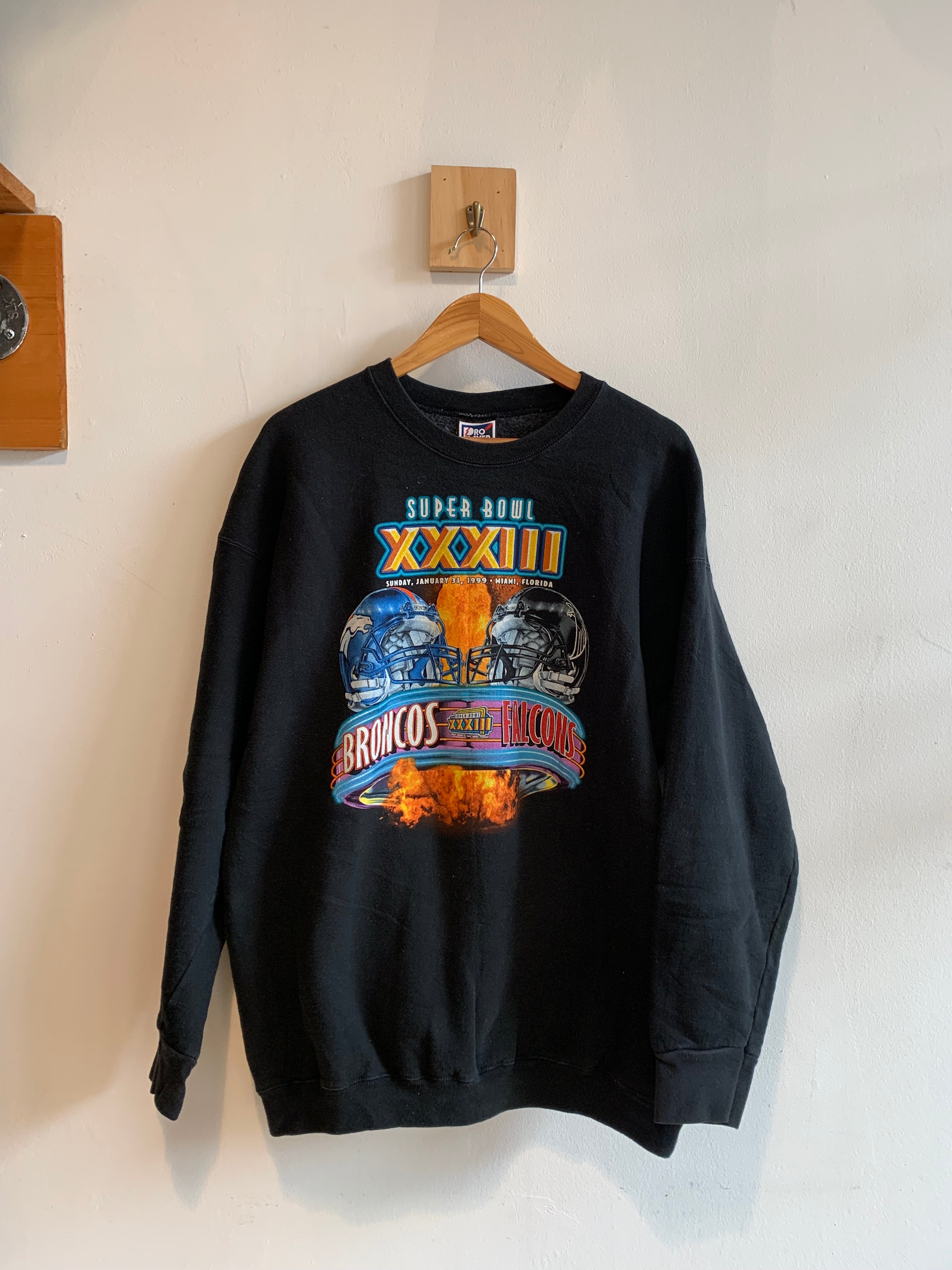 Vintage NFL Super Bowl XXXIII Graphic Sweatshirt