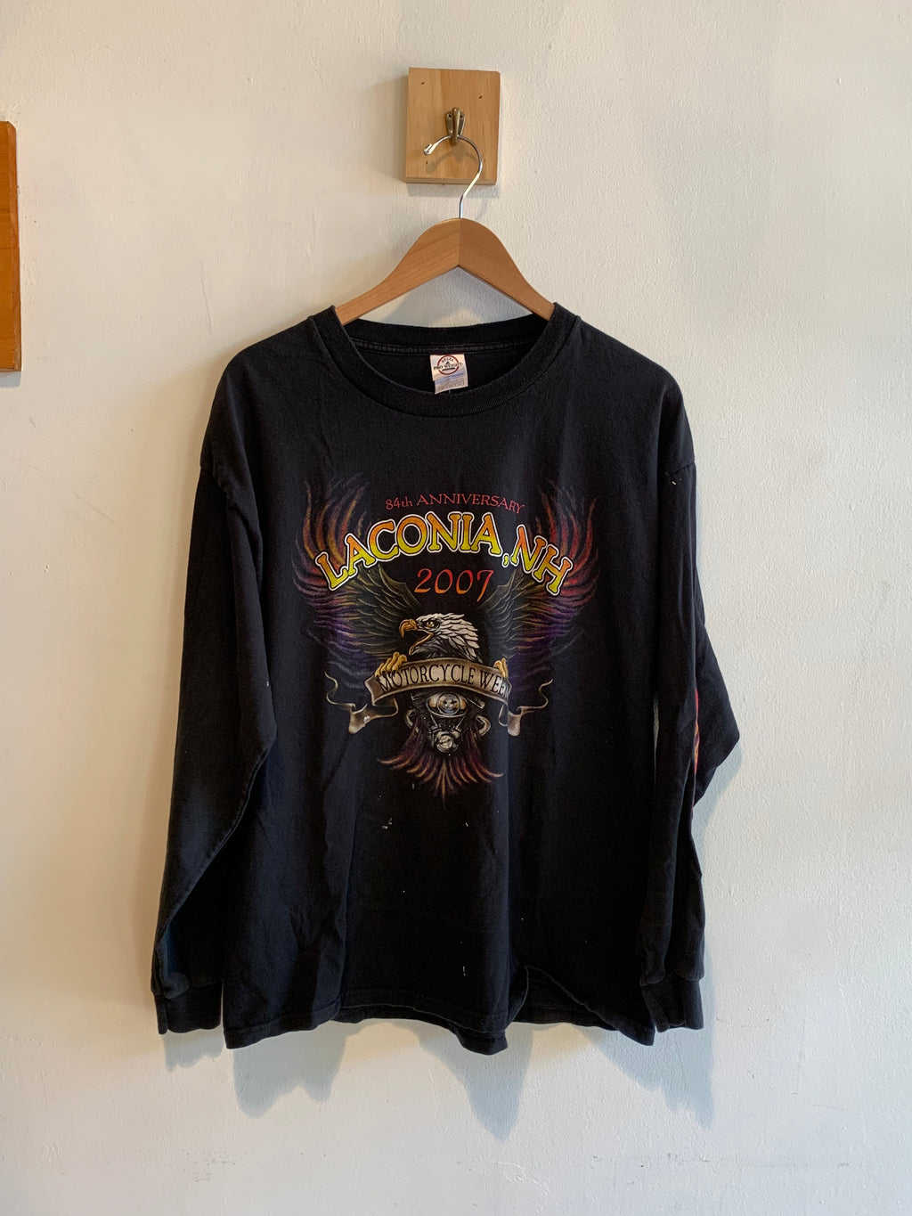 2007 Laconia Motorcycle Week Long Sleeve T-Shirt