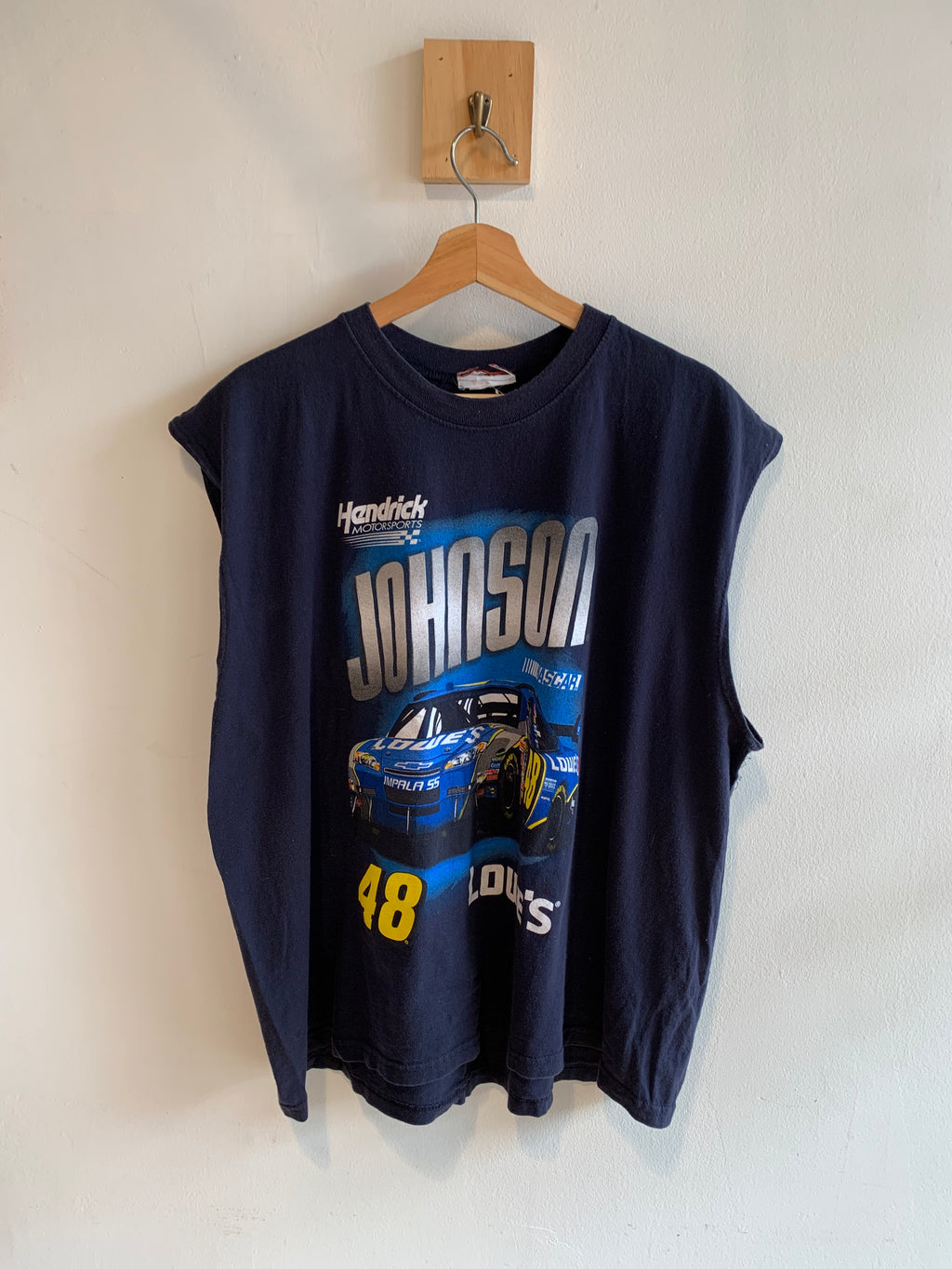 Vintage Jimmy Johnson NASCAR Cut Off