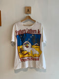 Vintage Looney Tunes Foghorn Leghorn and Henry Hawk Tee