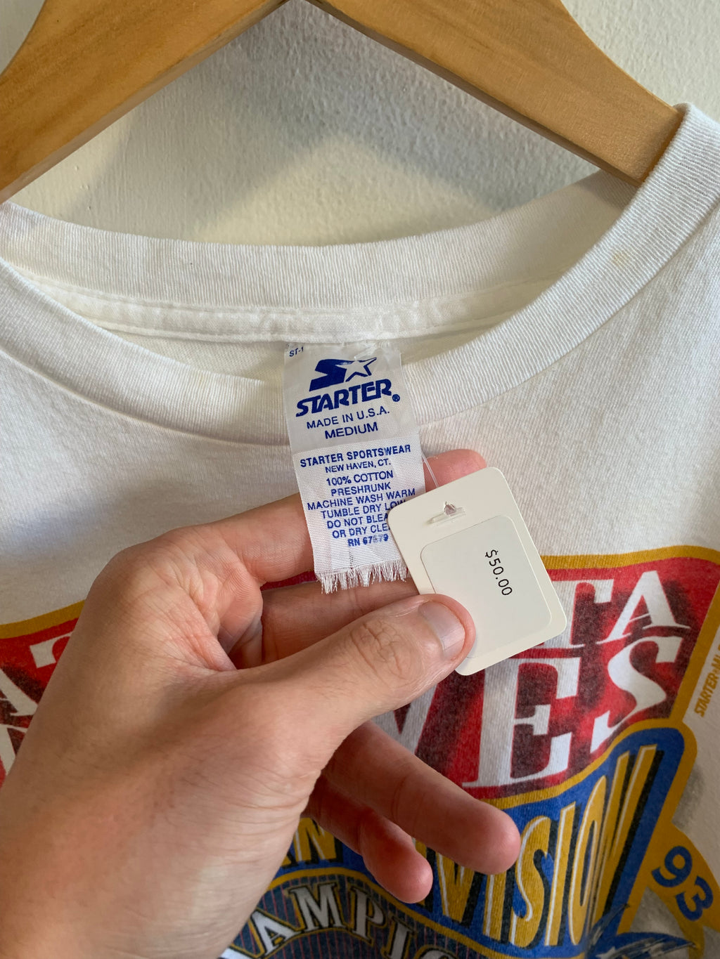 Vintage ‘93 Braves Champion Tee