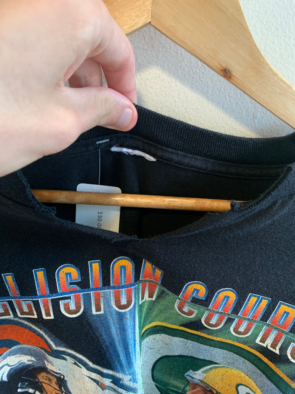 Vintage “Collusion Course” Broncos Tee