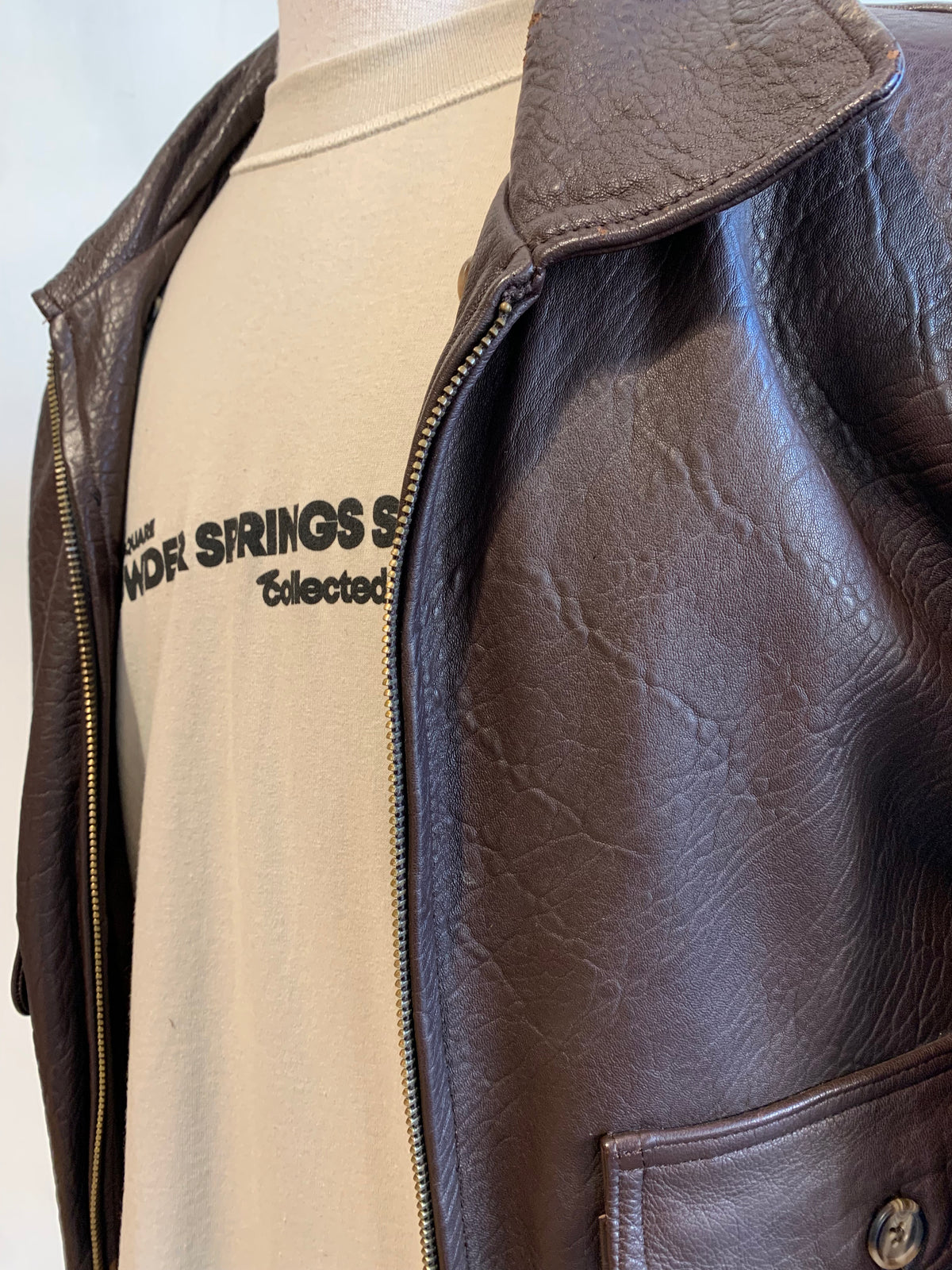 80’s Beau-Geste Leather Bomber
