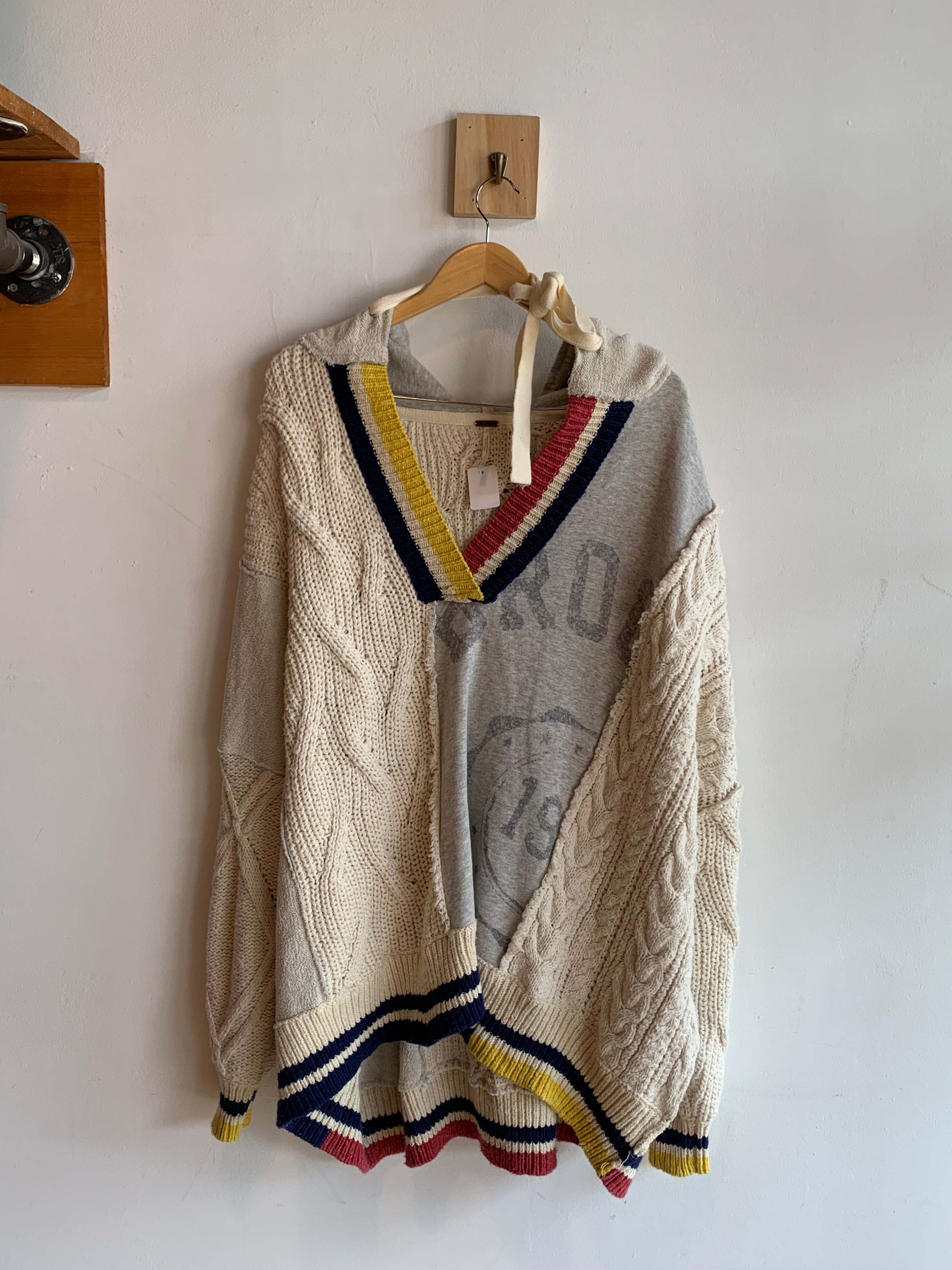 Free People Cable Knit Sweater