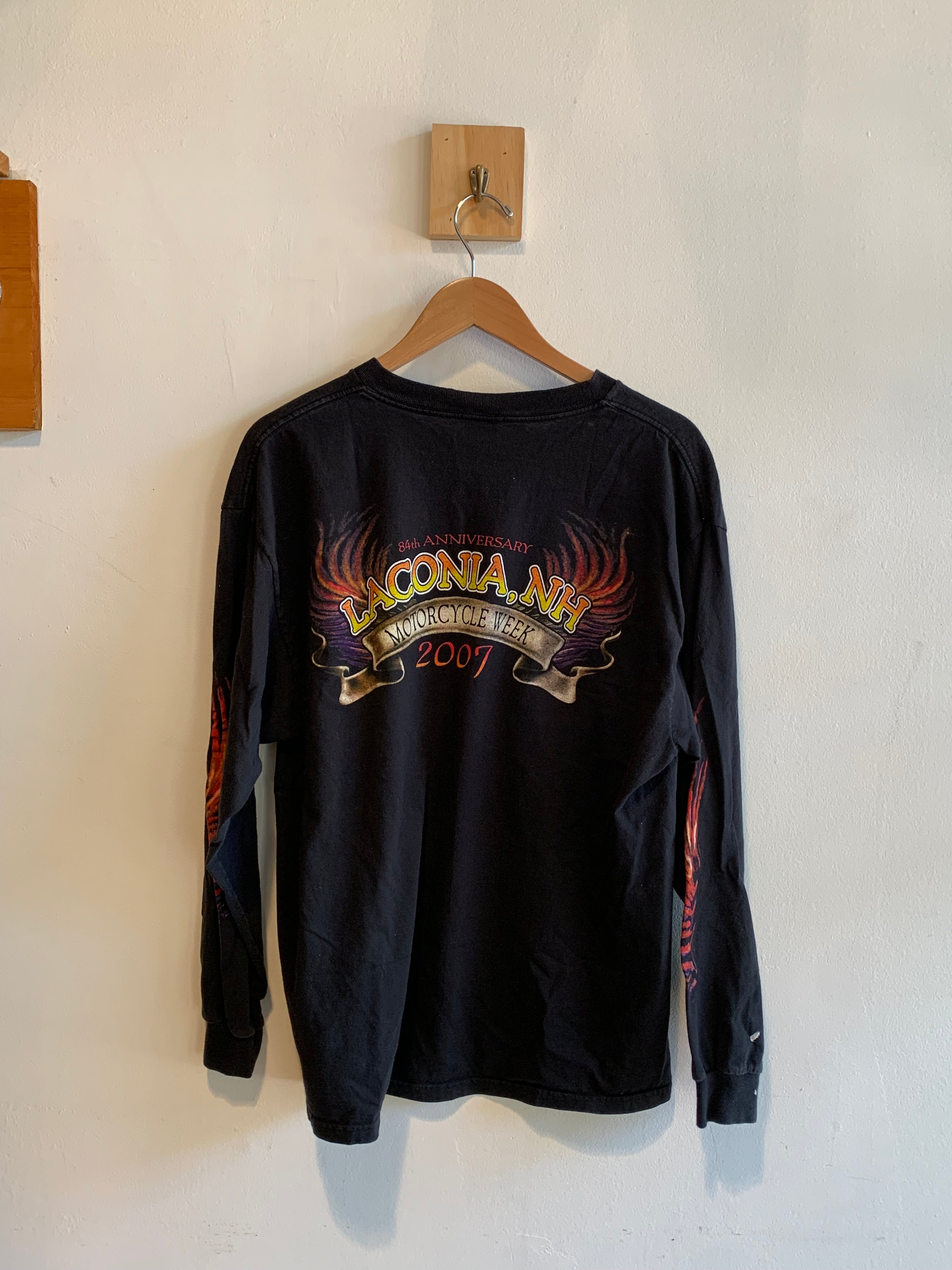 2007 Laconia Motorcycle Week Long Sleeve T-Shirt