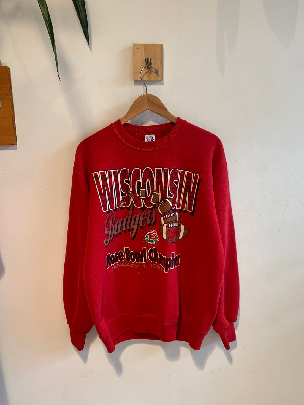 Vintage Wisconsin Rose Bowl Sweatshirt