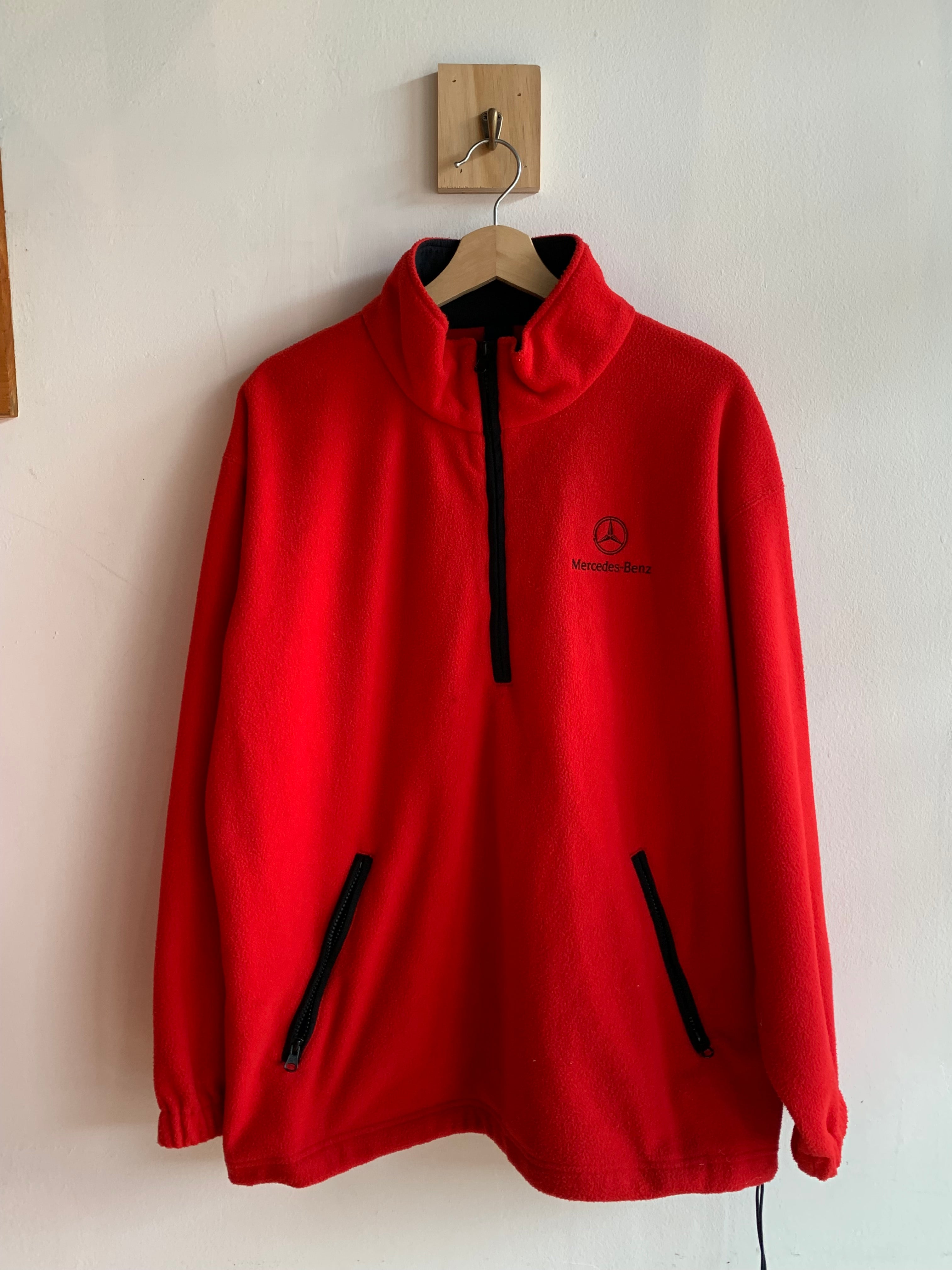 Mercedes-Benz Fleece Half-Zip Jacket