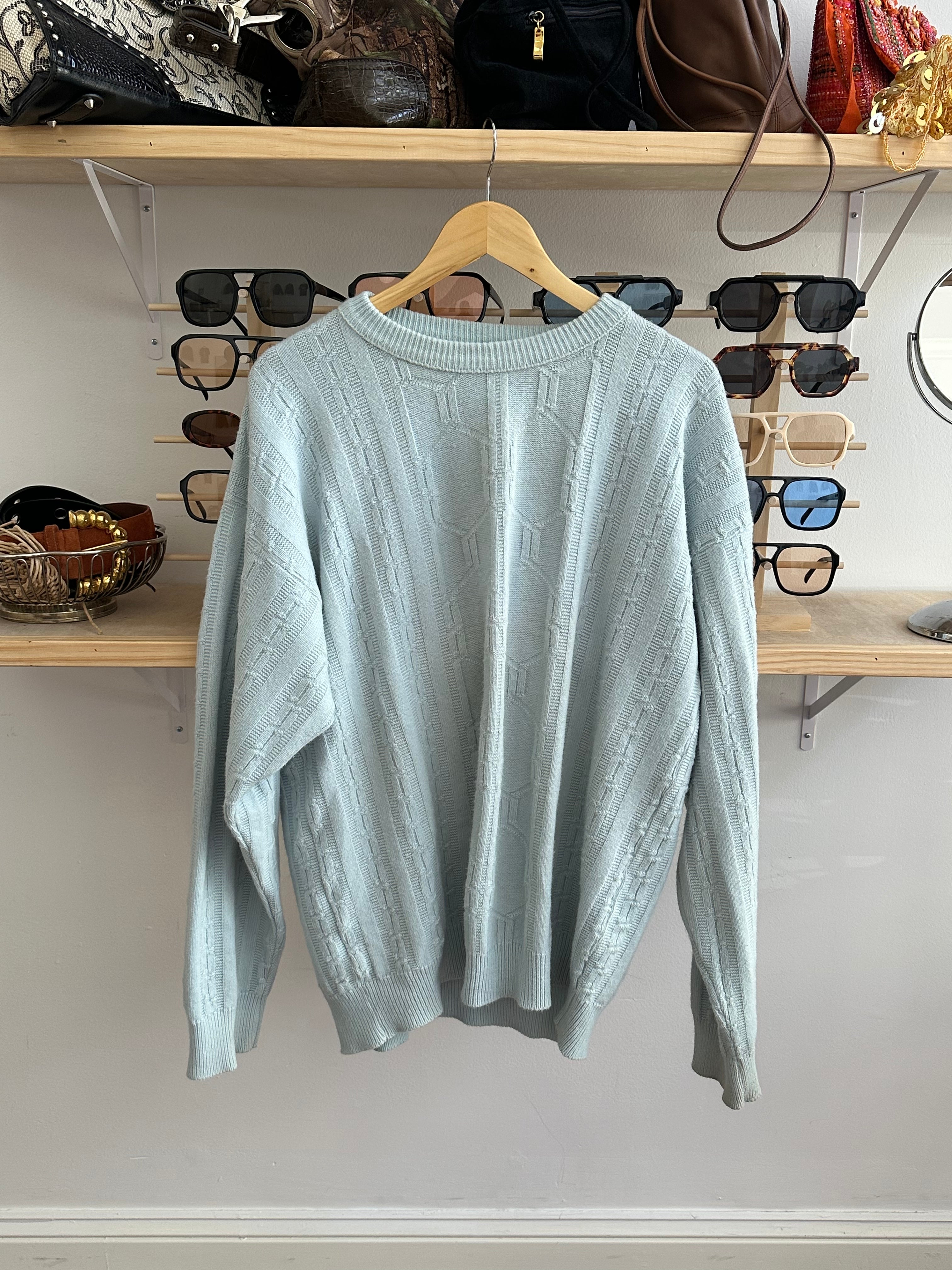 Blue sweater