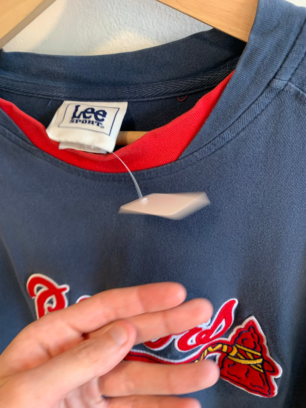 Vintage Braves Double Sleeve Shirt