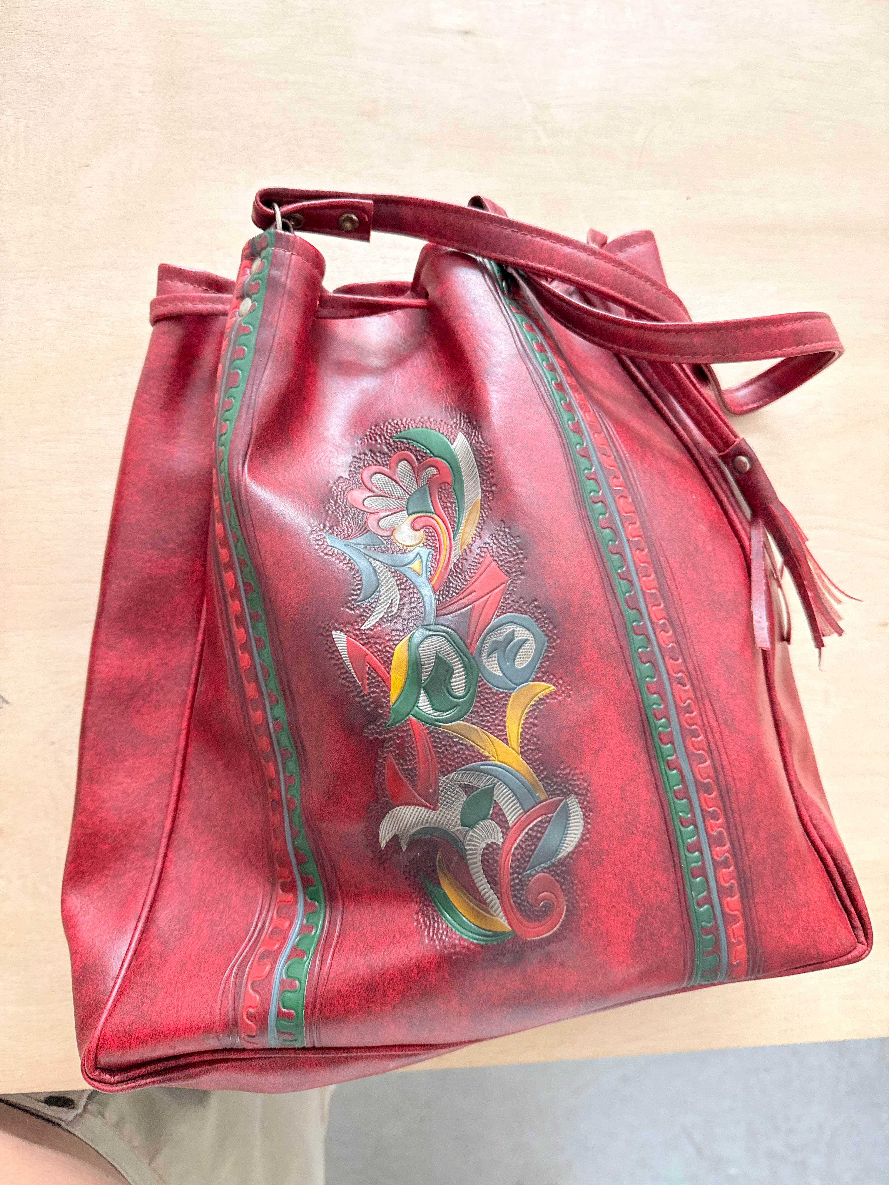 Custom Upload For Red Purse
