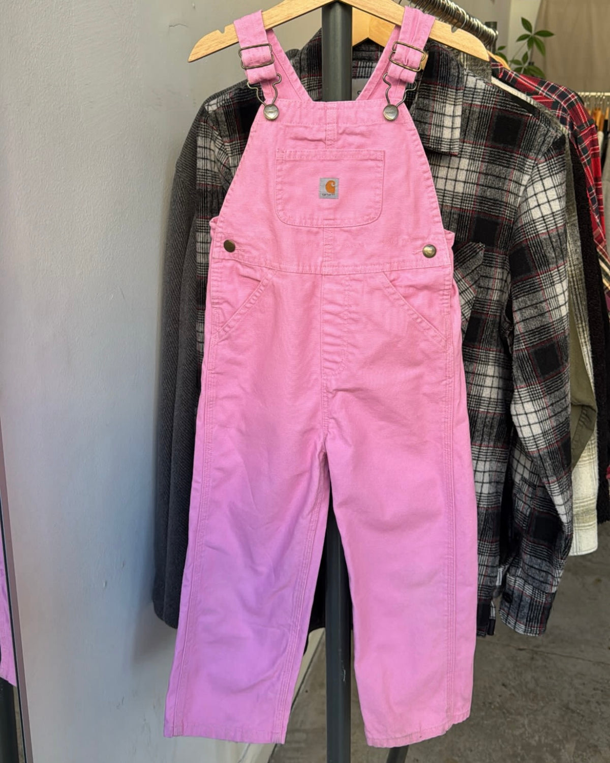 Carhartt overalls pink